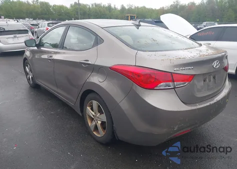2013 Hyundai Elantra Gls из США, поврежденный, VIN 5NPDH4AE8DH417435